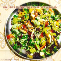 Thai Grilled Chicken and Arugula Salad 200x200 Delicious Chicken Recipes