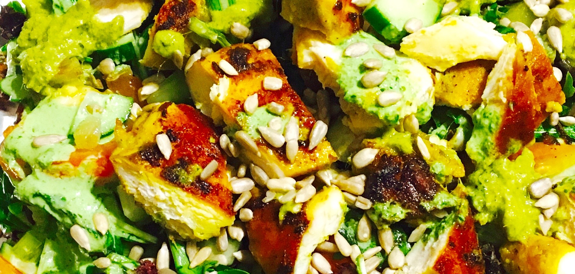 Thai Grilled Chicken and Arugula Salad Recipe