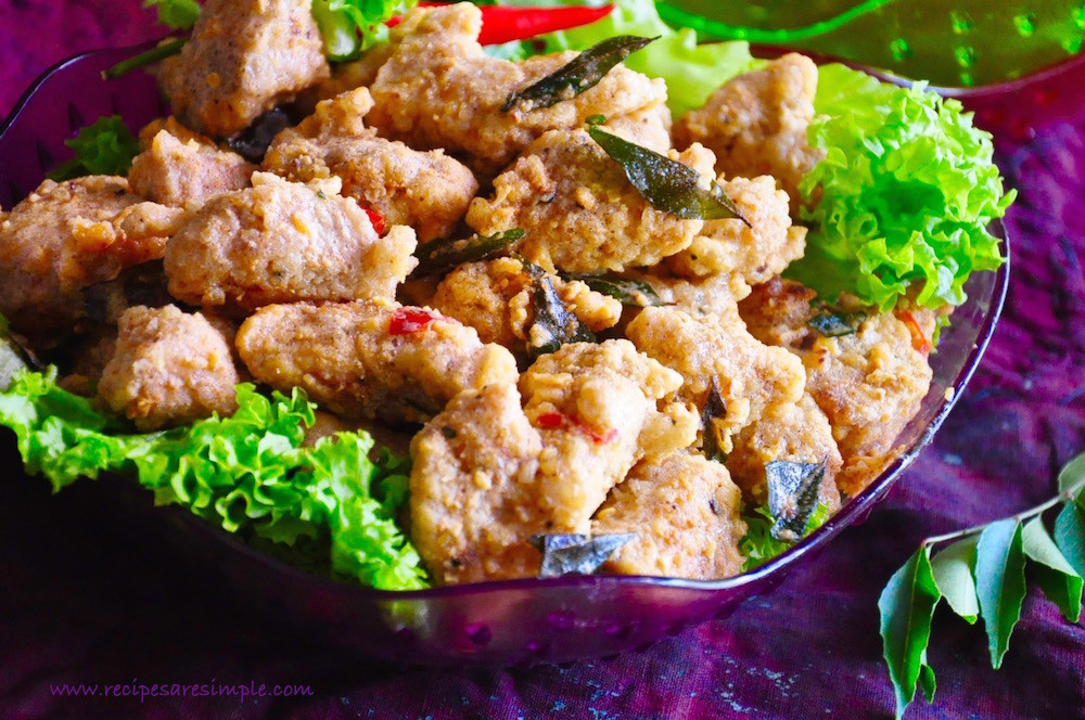salted egg yolk chicken-recipe