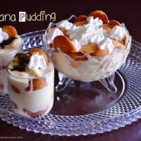 BANANA PUDDING WITH CUSTARD POWDER 200x200 Dessert Recipes   Sweet Snacks   Cookies