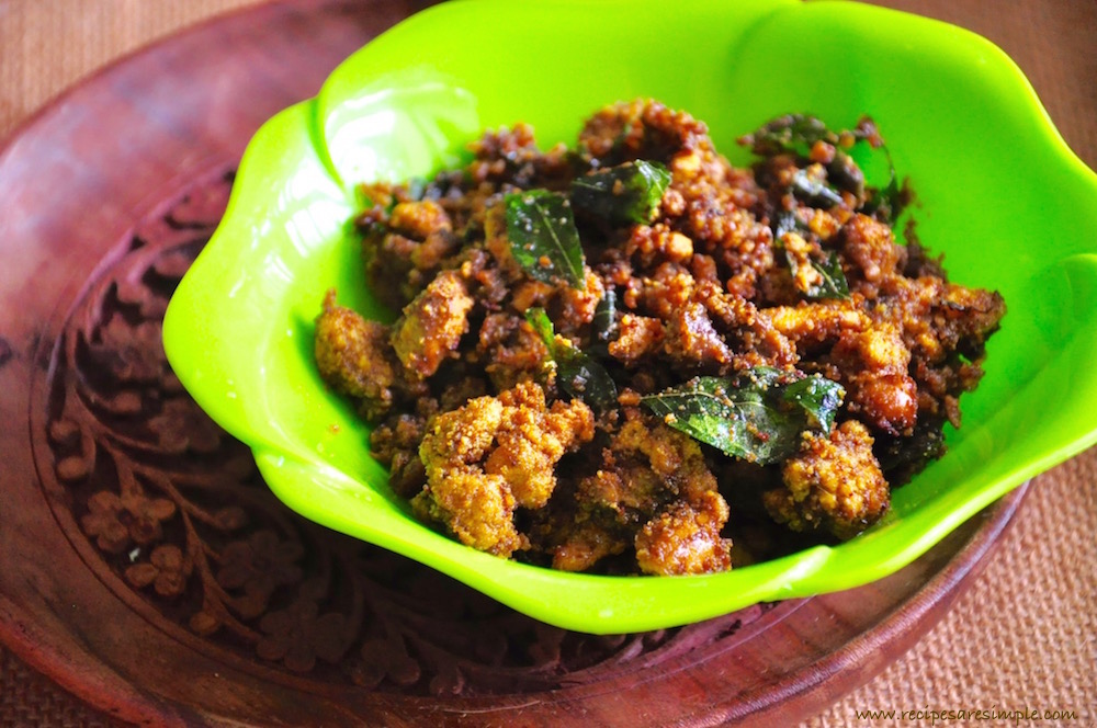 Fish Roe Fry Kerala Palinjeen Fry - Recipes 'R' Simple
