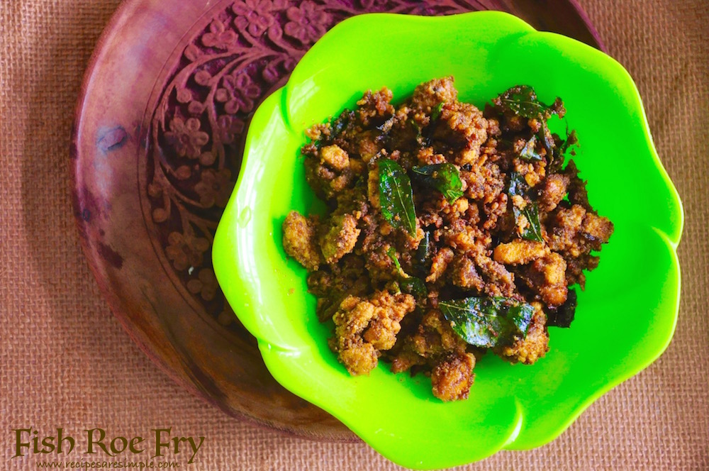 Fish Roe Fry | Kerala Palinjeen Fry