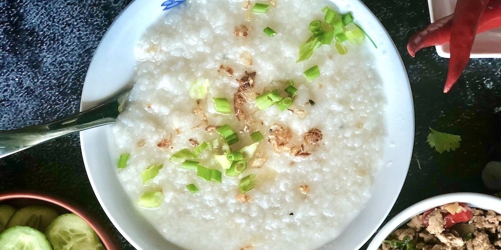 Chinese Rice Porridge Recipe | Congee