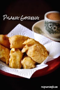 Pisang Goreng Fried Banana