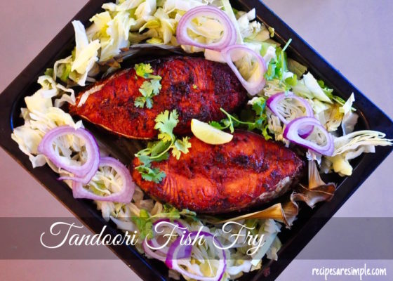 Tandoori Fish Fry | Fish Fried with Tandoori Masala