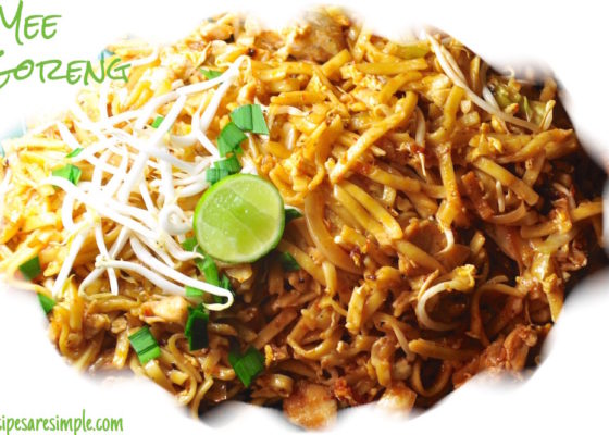 Mee Goreng Ayam | Malaysian Fried Noodles with Chicken