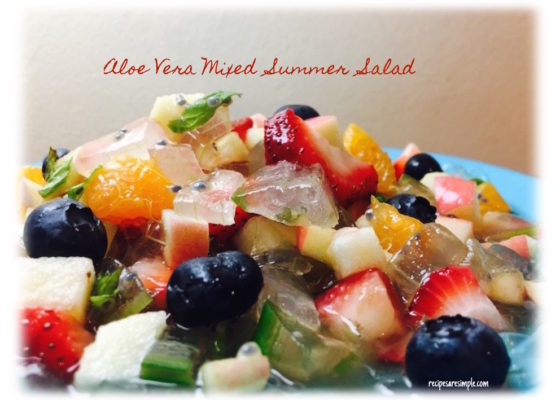 Aloe Vera Salad