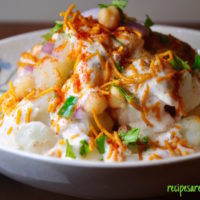 dahi aloo chana chaat recipe 200x200 North Indian Cuisine