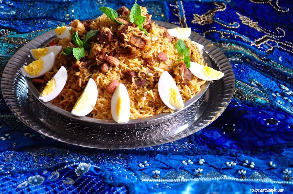 mutton kabsa kabsa laham Mutton Kabsa | Arabian Rice with Mutton/Lamb