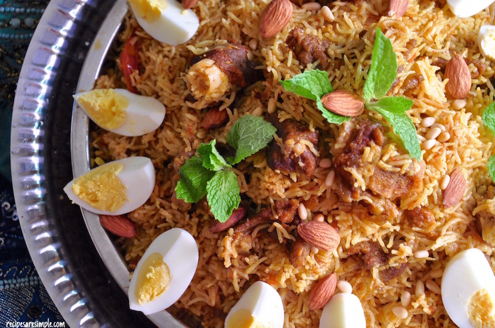 mutton kabsa recipe Mutton Kabsa | Arabian Rice with Mutton/Lamb