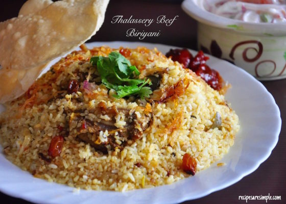 Thalassery Beef Biriyani | Malabar Biriyani