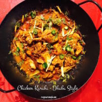 Chicken Karahi Dhaba Style 200x200 Delicious Chicken Recipes