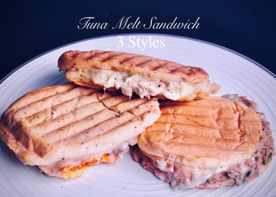 Tuna Melt Sandwich – Three Styles