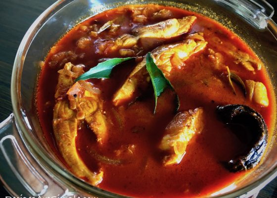Alleppey Style Meen Mulakittathu – Alapuzha Fish Curry
