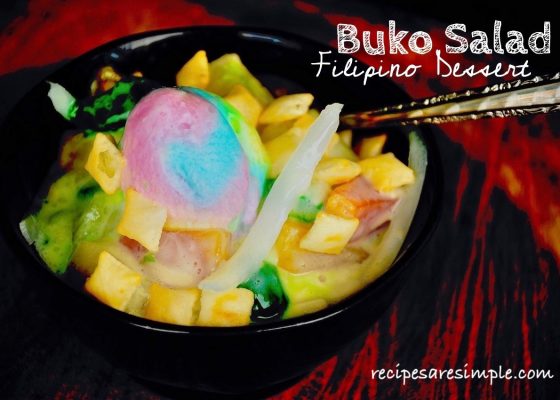 Buko Salad – Filipino Fruit Salad – Yummilicious Instant Dessert