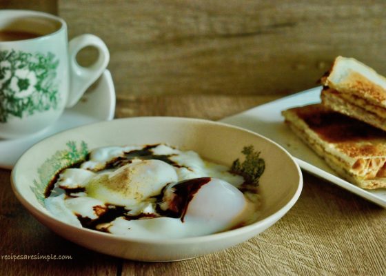 Half Boiled Eggs – Favorite Singapore Breakfast
