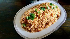 tomato garlic rice recipe 300x169 Kids Lunch Box Recipes