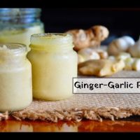 How to make Ginger Garlic Paste Video 200x200 North Indian Cuisine