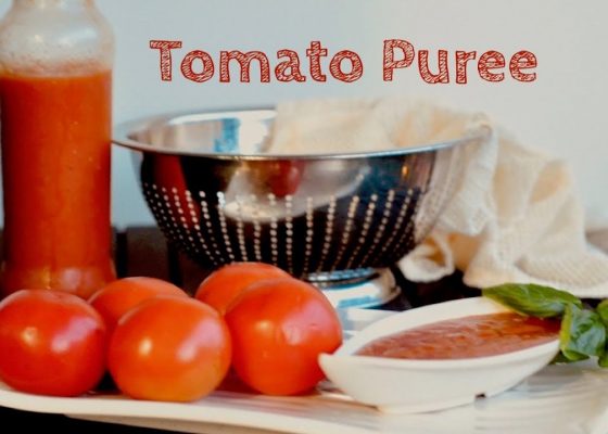 How to make Tomato Puree – Video