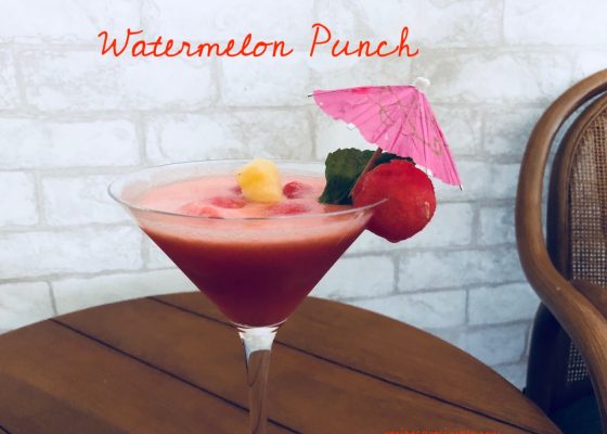 Watermelon Punch | Summer Drinks