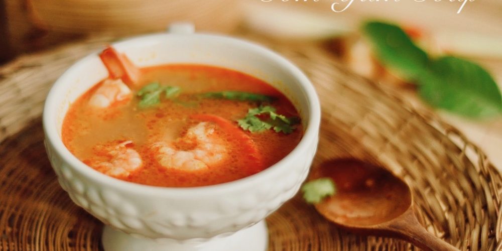 Thai Hot and Sour Soup – Tom Yum Goong