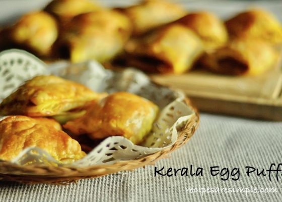 Bakery Egg Puffs – Kerala Style