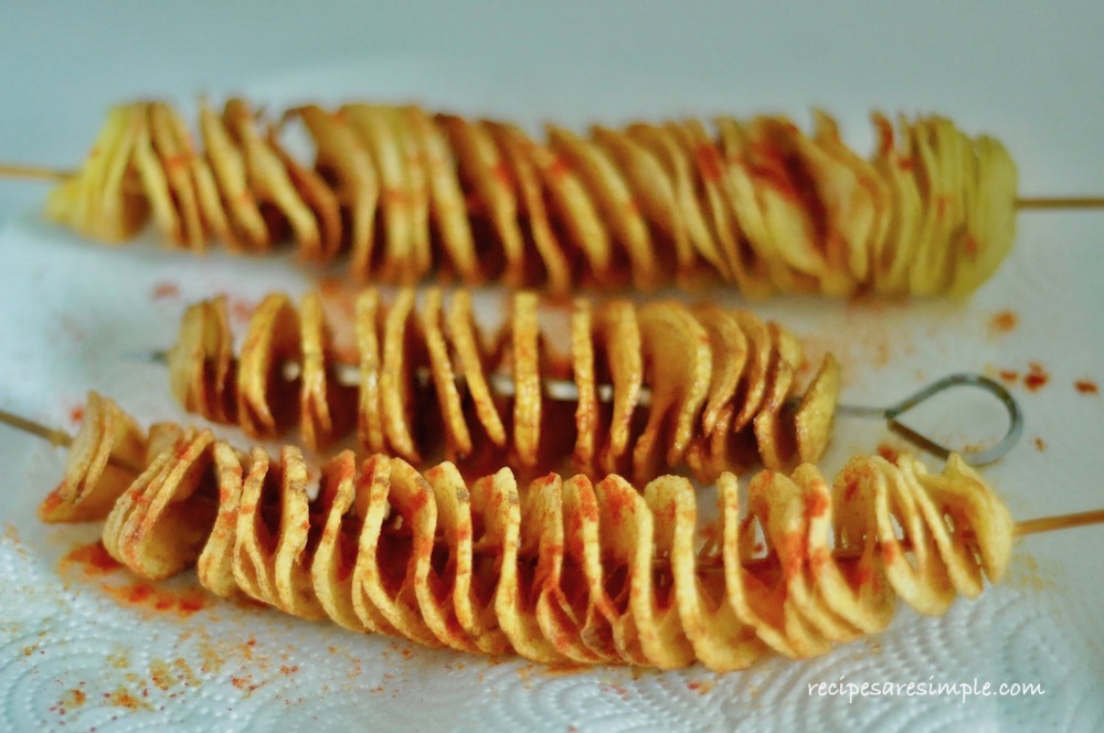 How to make Twister Potatoes - Recipes are Simple