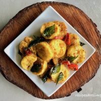 cereal egg tofu stir fry 200x200 Vegetarian and Egg Recipes