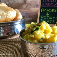 poori bhaji 200x200 North Indian Cuisine