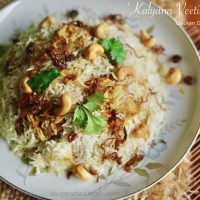 Kalyana veetile Biryani Kerala Wedding Biryani 200x200 Delicious Chicken Recipes