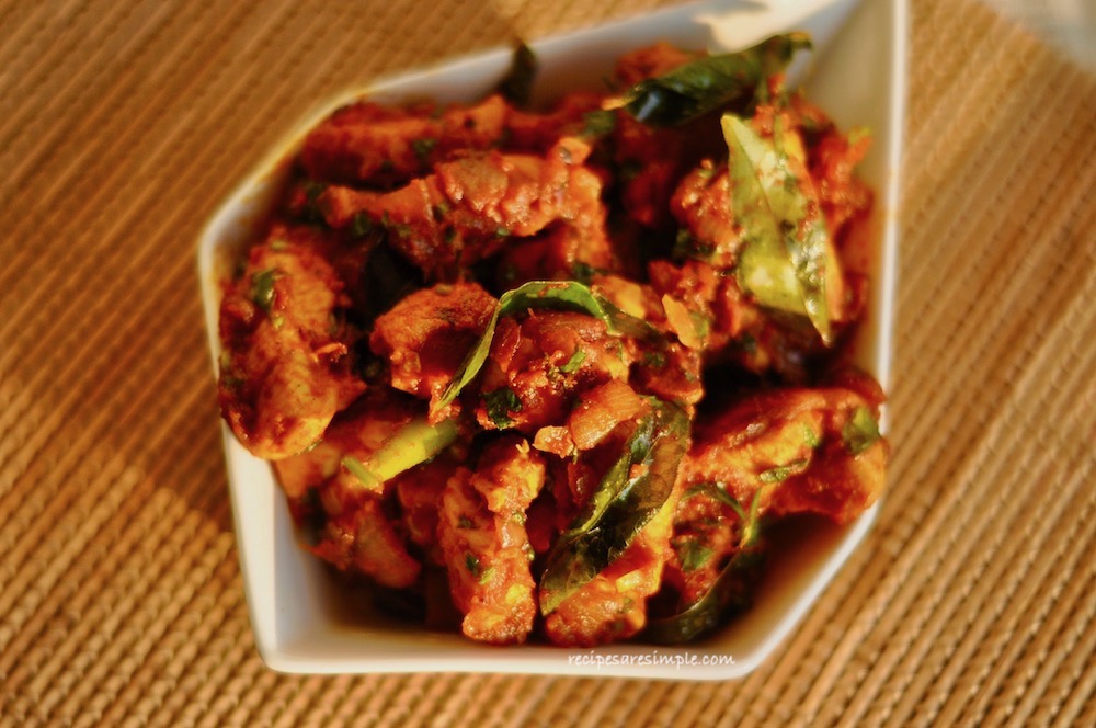 Andhra Chicken Fry - Kodi Vepudu