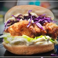 buttermilk crispy chicken burger 200x200 The Best And Easiest Home Made Chicken Burger Made in 30 Minutes