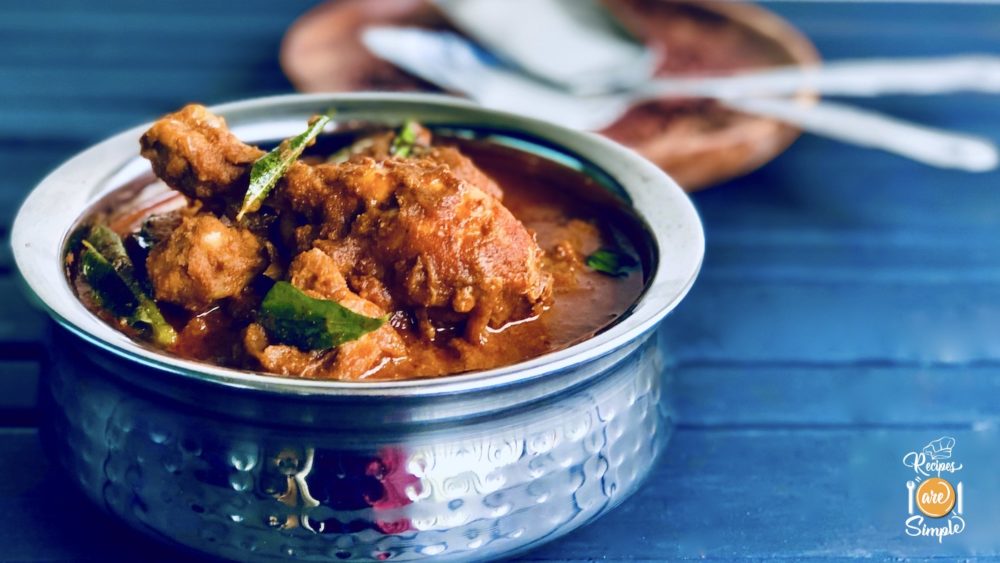 Grandma's Kannur Varutharacha Chicken Curry