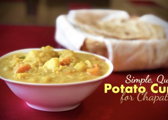Potato Curry for Chapathi. Simple Recipe