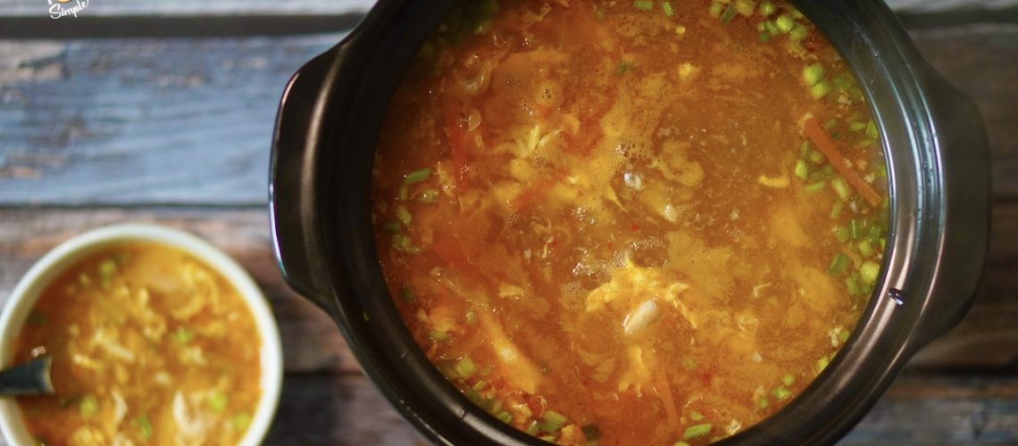 Hot and Sour Chicken Soup Recipes are Simple