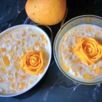 Mango and Tender Coconut Pudding recipe 200x200 Dessert Recipes   Sweet Snacks   Cookies