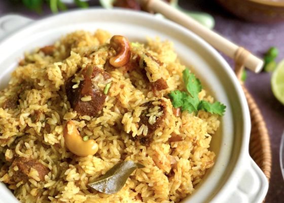Kerala Meat Rice (ERACHI CHORU)