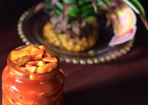 Pineapple Pickle (Sweet and Spicy)