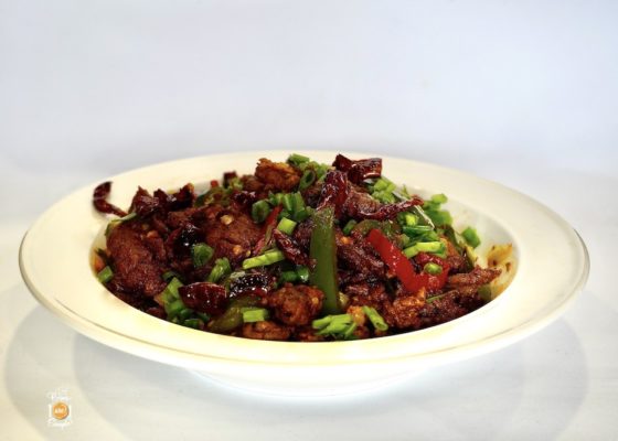 Quick Beef Chilli Fry
