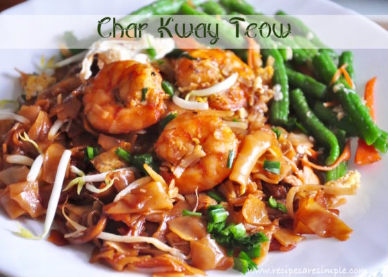 Char Kway Teow (with Prawns)