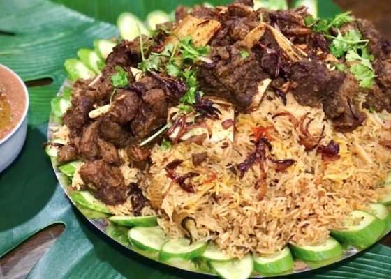 Beef Mandi (Arabian Fragrant Rice with Beef)