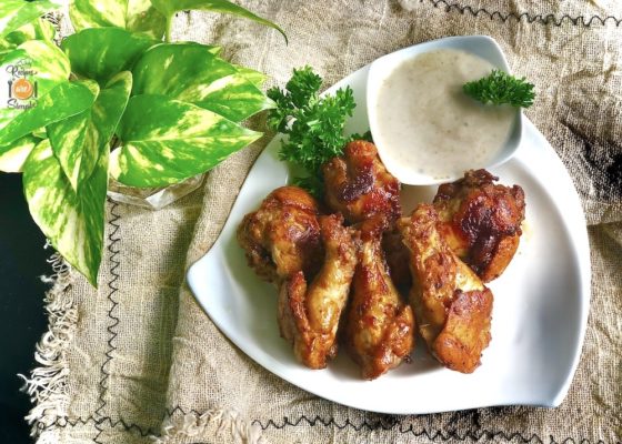 Baked Chicken Wings – Texas Style