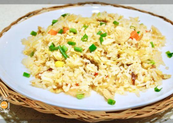 Super Quick and Easy Singapore Fried Rice