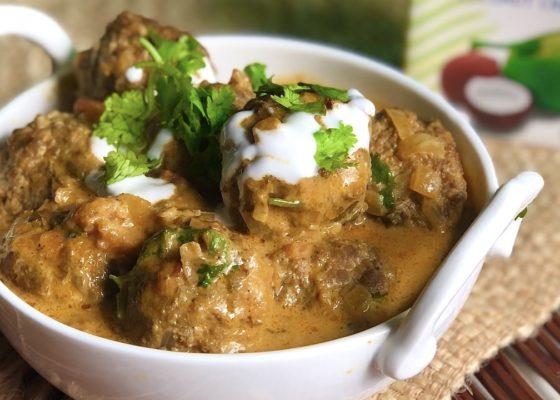 South Indian Meatball Curry  (Kodaikanal Meatball Curry)