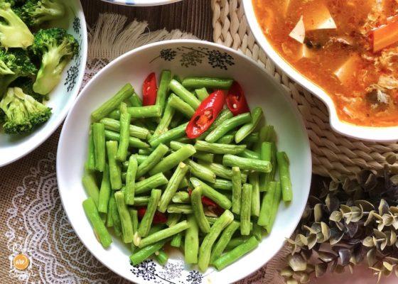 Garlic Green Beans Chinese Stir Fry
