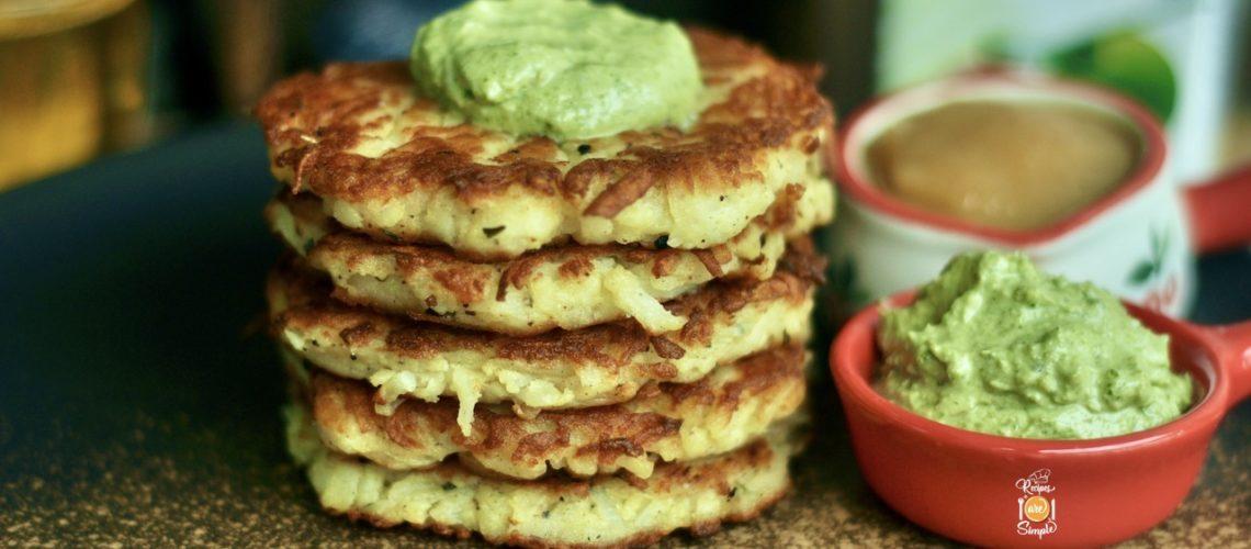 https://www.recipesaresimple.com/wp-content/uploads/2023/09/German-Potato-Pancakes-with-coconut-cilantro-sauce-1140x500.jpg