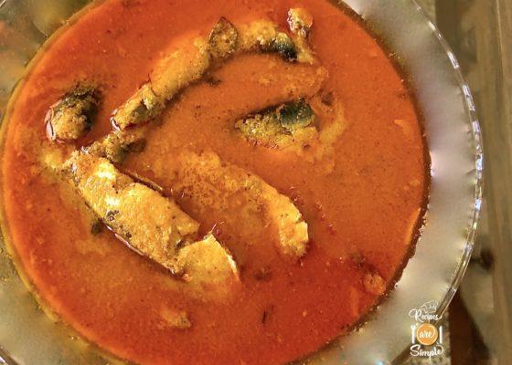 Trichur Chaala Curry | Thenga aracha Mathi Curry