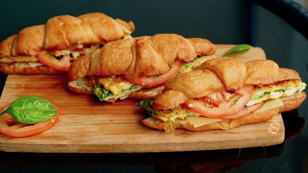 %name Croissant Breakfast Sandwich