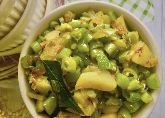 Green Beans and Potato Stir-Fry