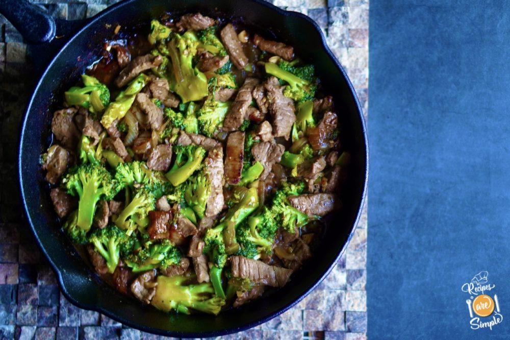 %name Beef and Broccoli Skillet Stir Fry